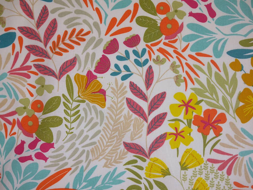 Printed Cotton Poplin - Flower Meadow