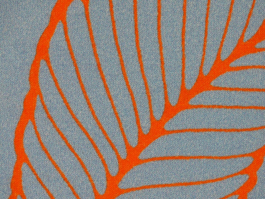 Single Jersey Printed Fabric - Leaf print