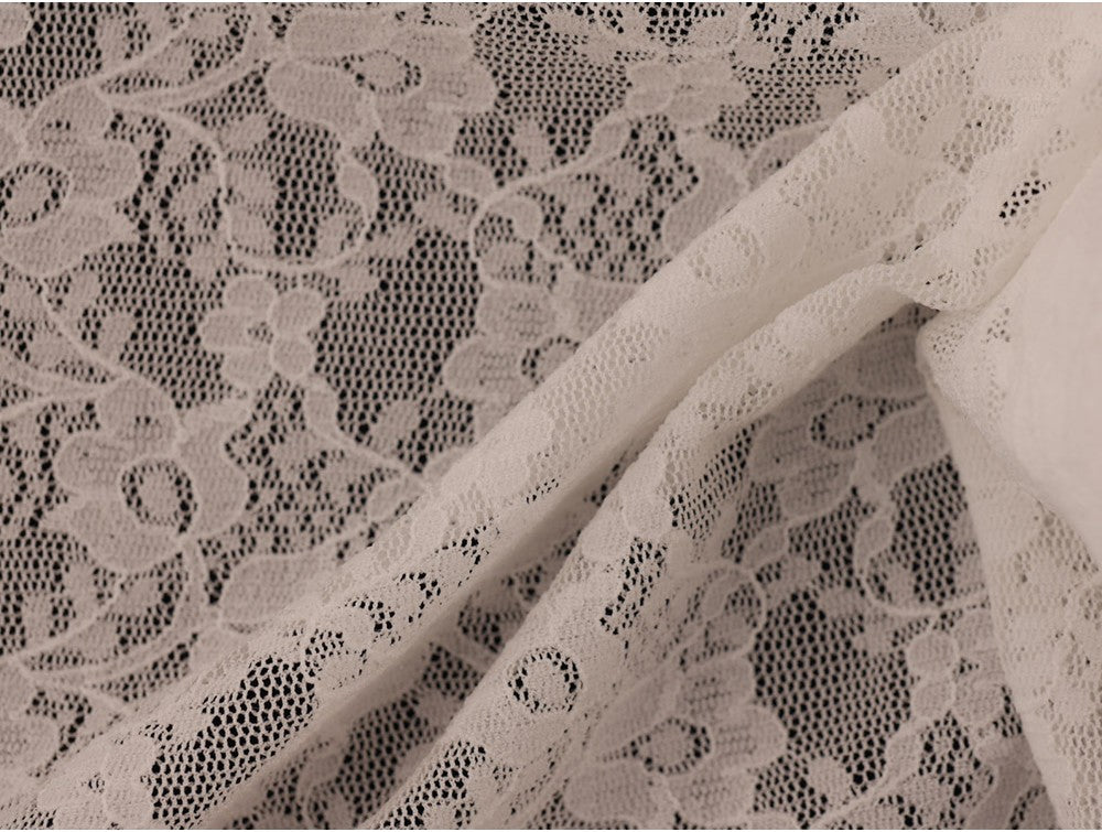 Lace Fabric - Cream