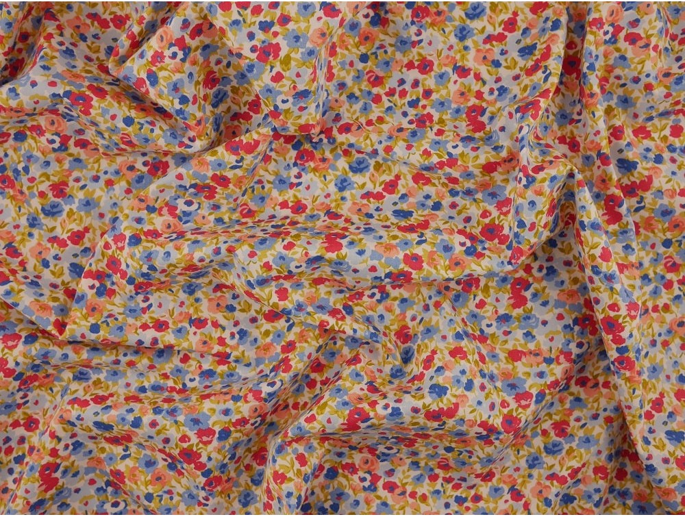 Printed Cotton Poplin - Ditsy Floral