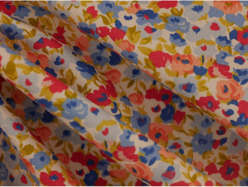 Printed Cotton Poplin - Ditsy Floral