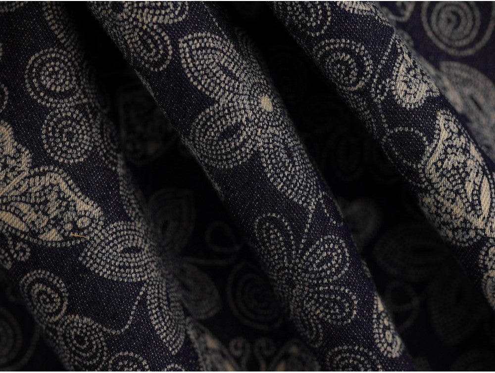 Printed Stretch Denim Fabric