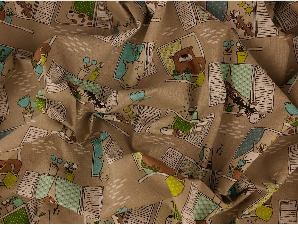 Printed Cotton Poplin - Voisin