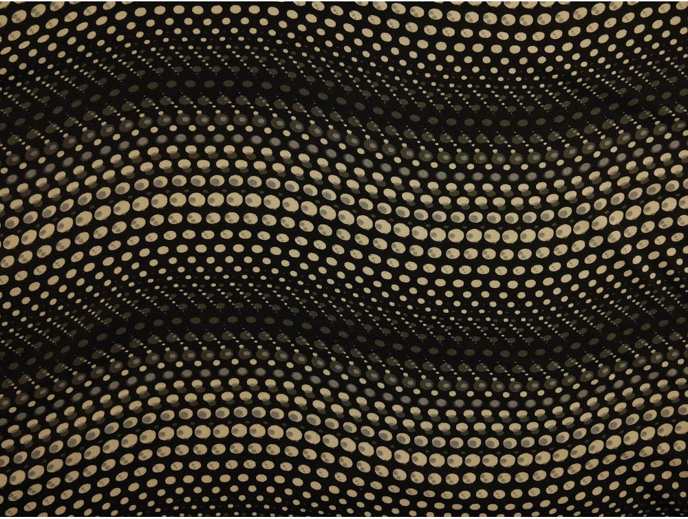 Single Jersey Printed Fabric - Monochrome Wave