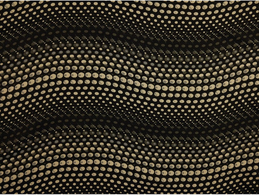 Single Jersey Printed Fabric - Monochrome Wave