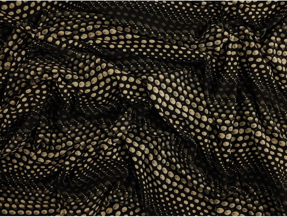 Single Jersey Printed Fabric - Monochrome Wave