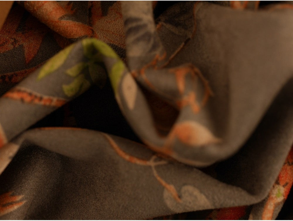 Scuba Suede - Floral