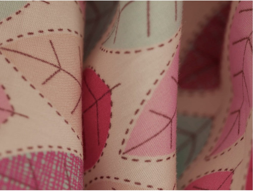 Printed Cotton Poplin - Summer Leaves