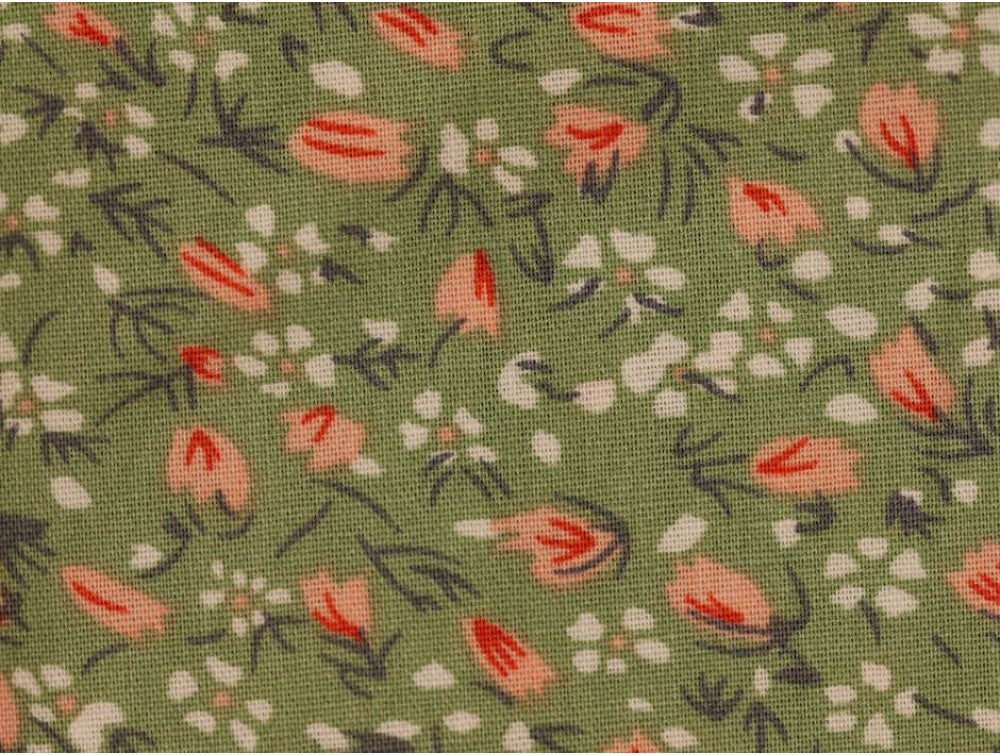 Printed Cotton Poplin - Garden party
