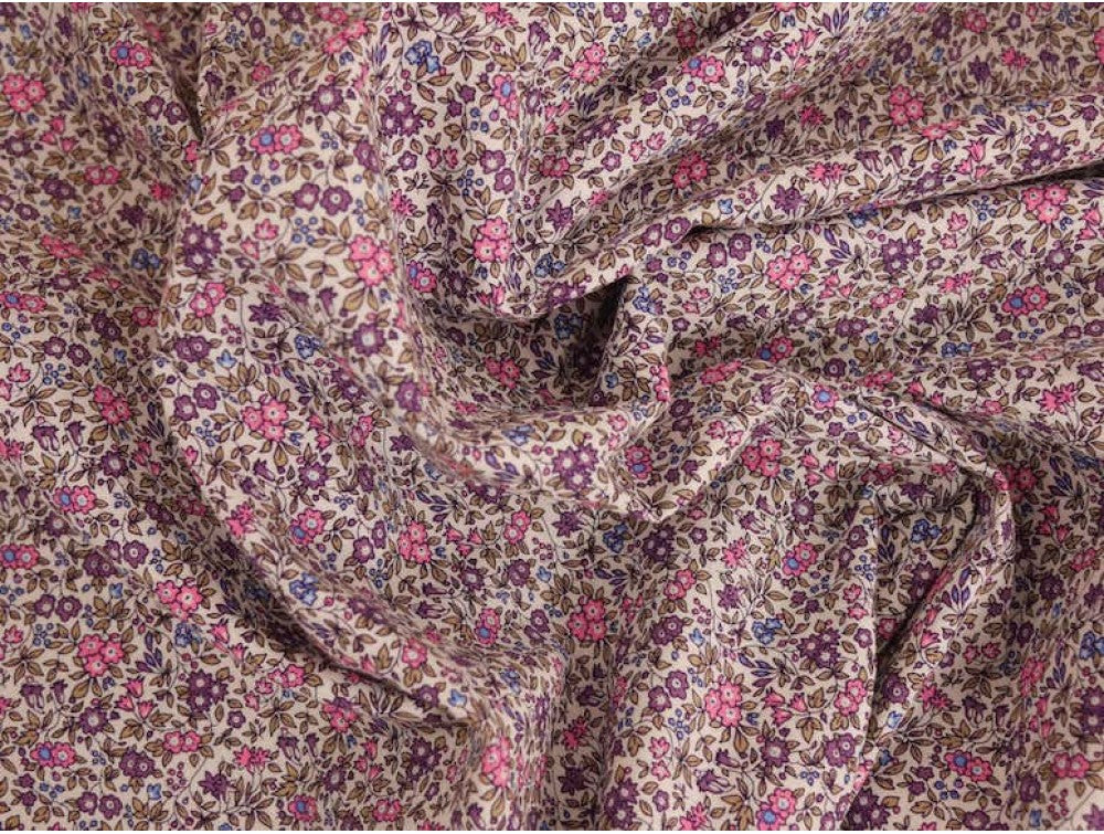 Printed Cotton Poplin - Vintage