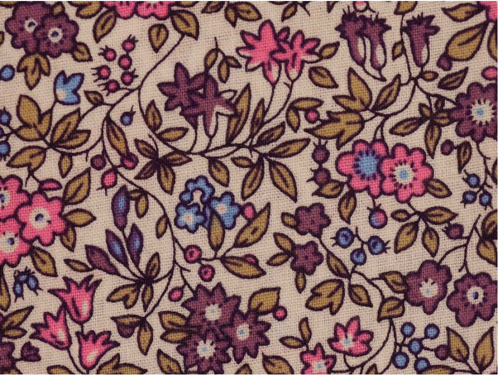 Printed Cotton Poplin - Vintage