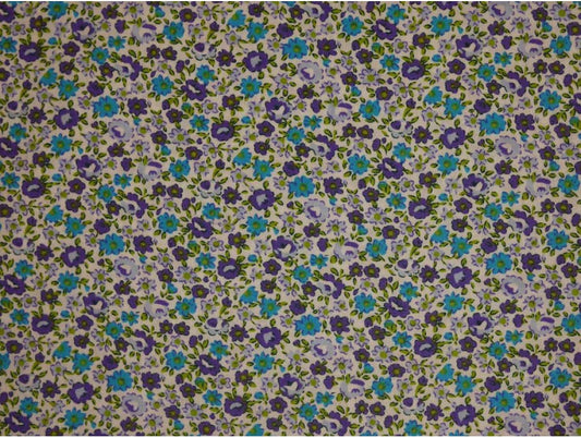 Printed Cotton Poplin - Grandmas Garden