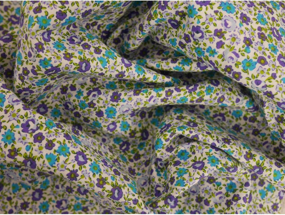 Printed Cotton Poplin - Grandmas Garden