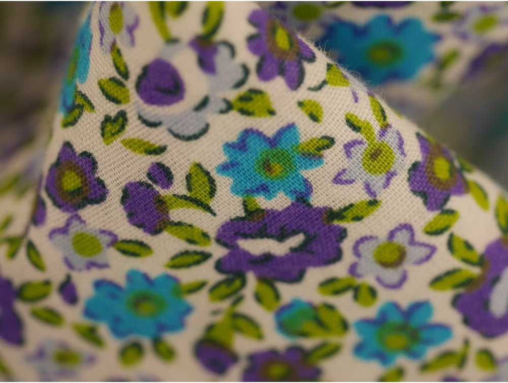 Printed Cotton Poplin - Grandmas Garden