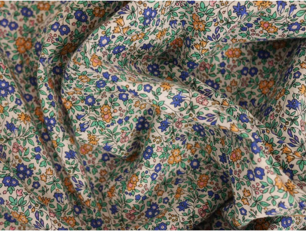 Printed Cotton Poplin - Vintage