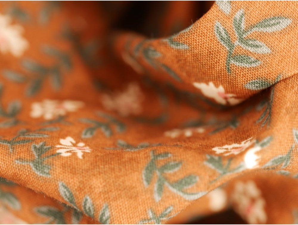 Printed Cotton Poplin - Woodland Flowers