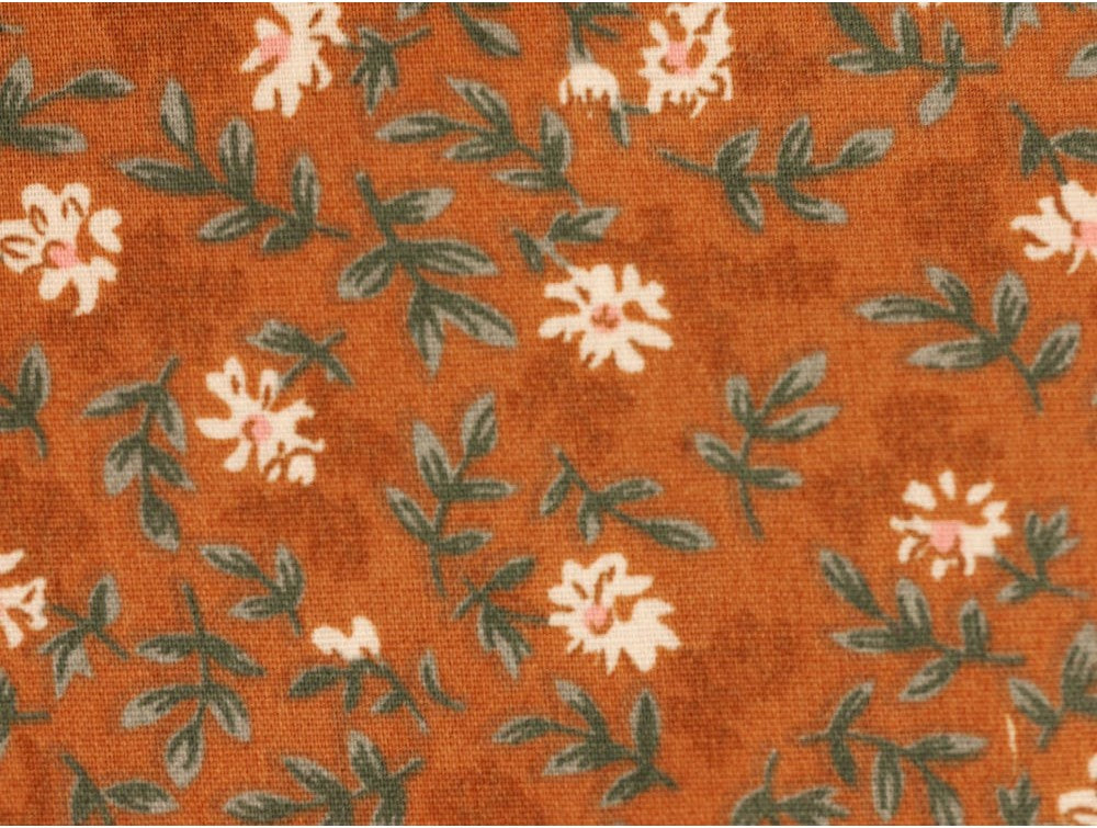 Printed Cotton Poplin - Woodland Flowers
