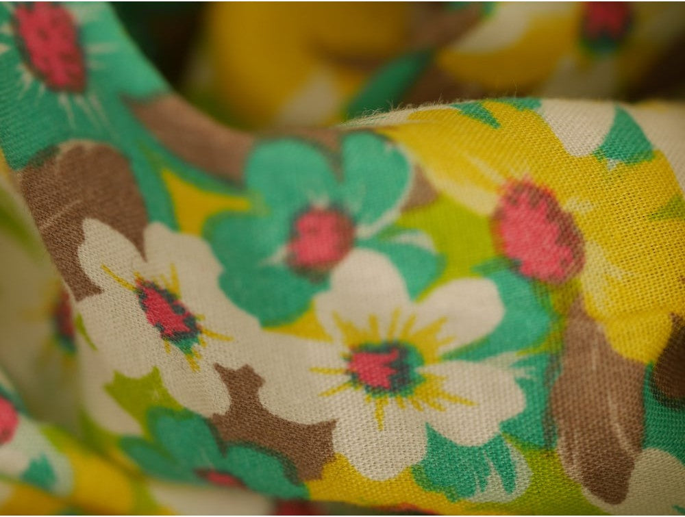 Printed Cotton Poplin - Daisy Garden