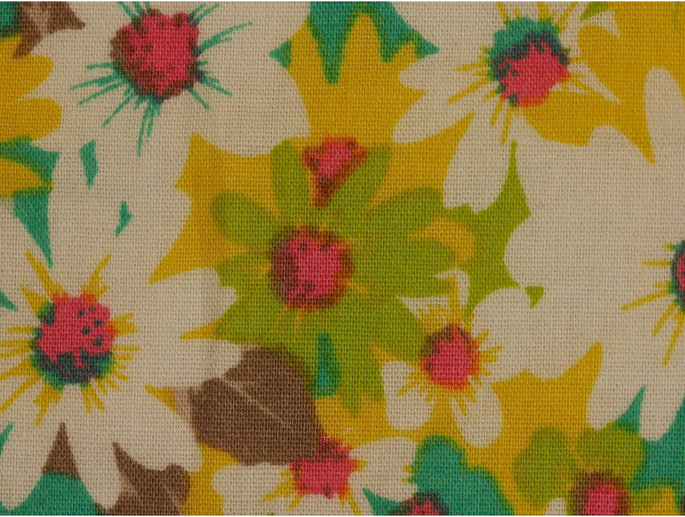 Printed Cotton Poplin - Daisy Garden