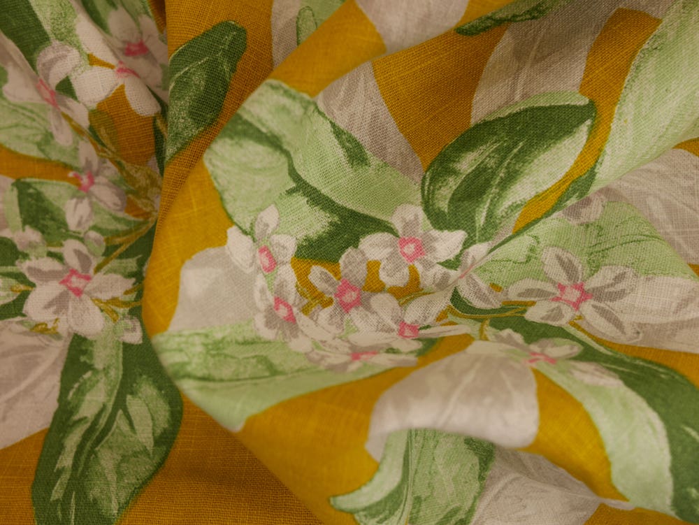 Cotton Linen Fabric - Serringa