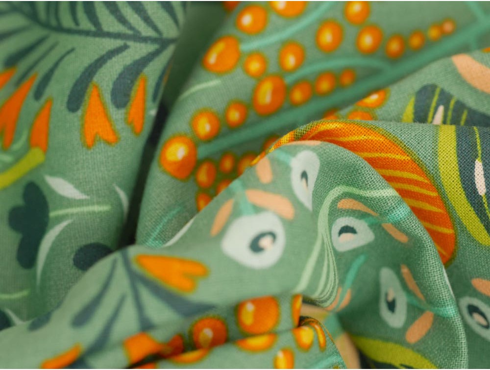 Printed Cotton Poplin - Butterfly Paradise