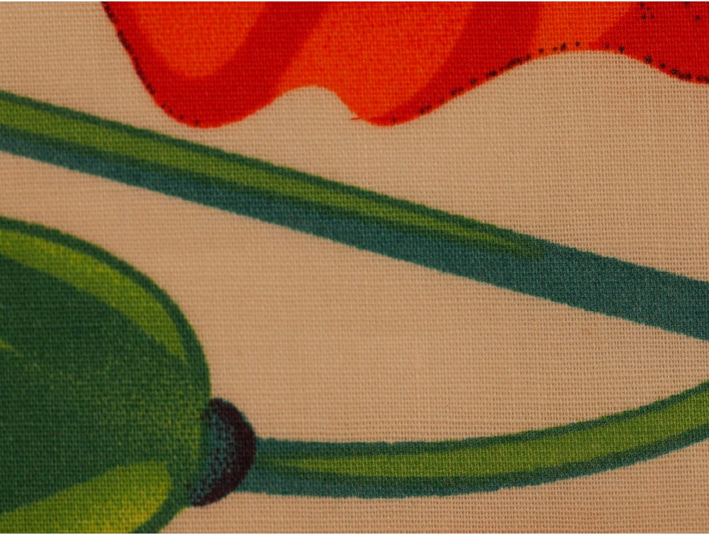 Printed Cotton Poplin - Poppy Garden