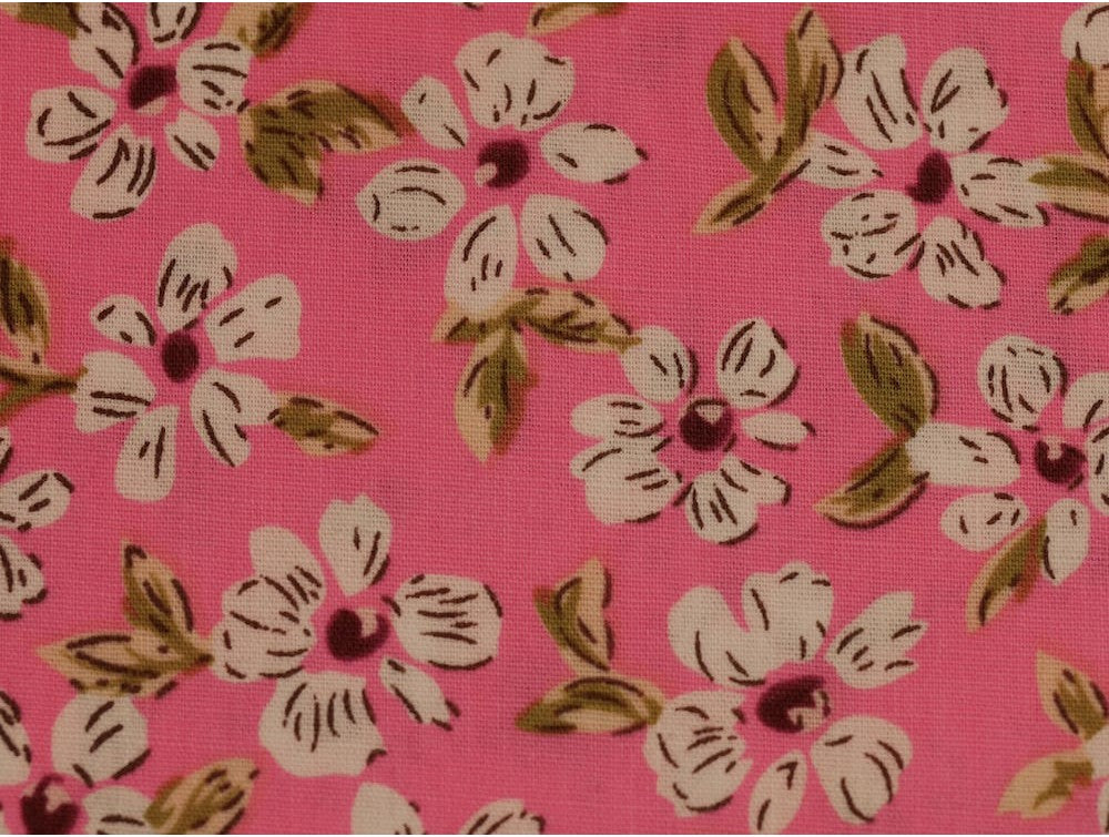 Printed Cotton Poplin - Ditsy Daisies