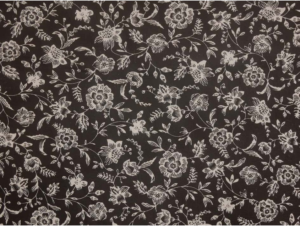 Printed Cotton Poplin - Vintage Vines