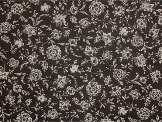 Printed Cotton Poplin - Vintage Vines