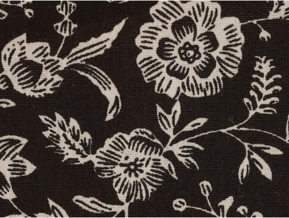 Printed Cotton Poplin - Vintage Vines