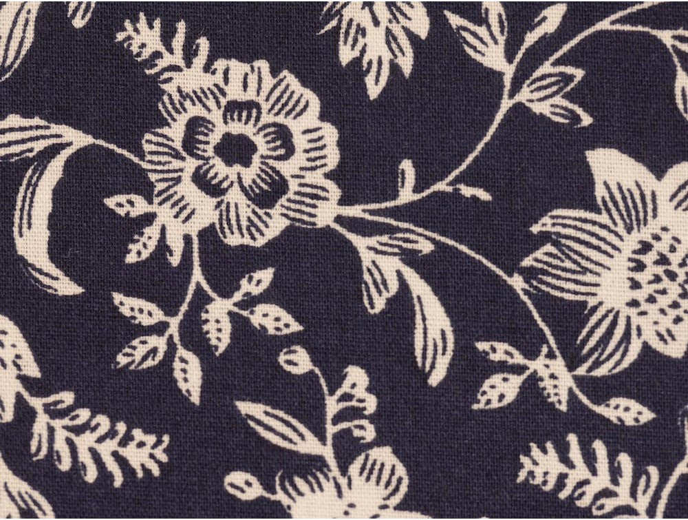 Printed Cotton Poplin - Vintage Vines