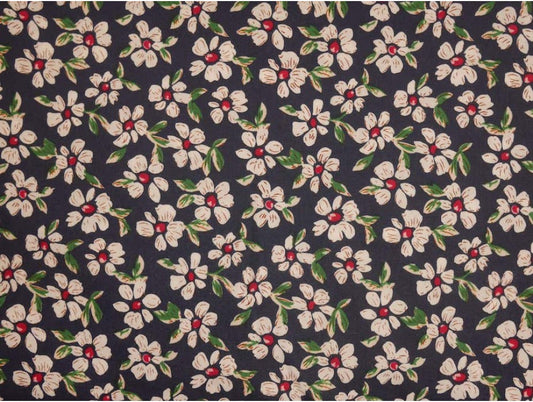 Printed Cotton Poplin - Ditsy Daisies