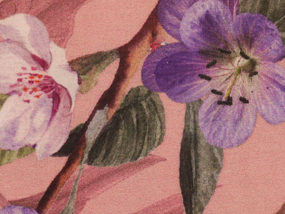 Printed Cotton lawn - Flower Bloom
