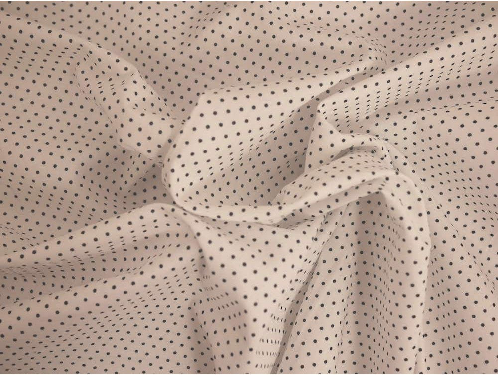 Printed Cotton Poplin - Polka Dots