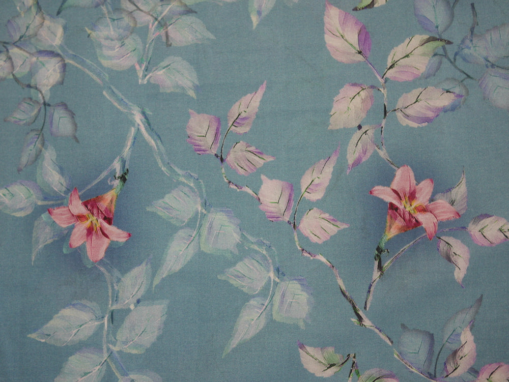 Printed Cotton Lawn - Floral Bloom