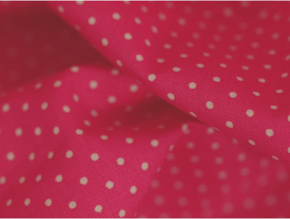 Printed Cotton Poplin - Polka Dots
