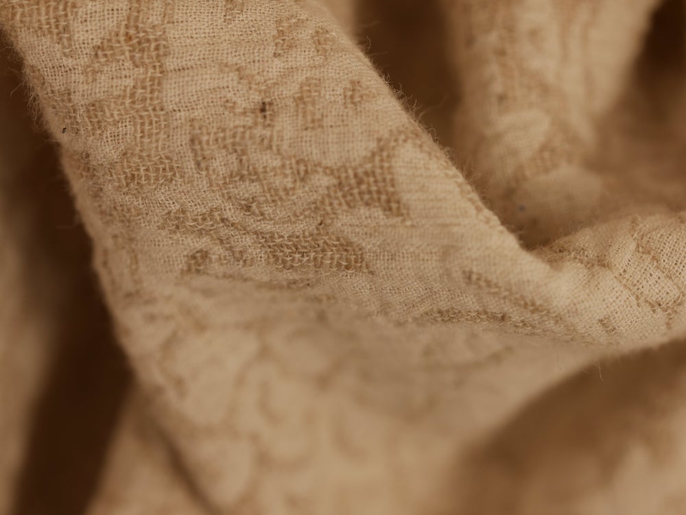 Cotton Linen Gauze - Woven Jacquard