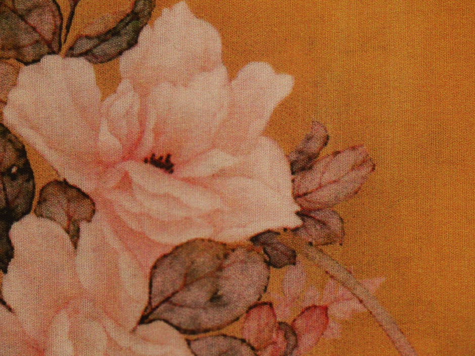 Printed Cotton Lawn - Chrisanthiam Bloom