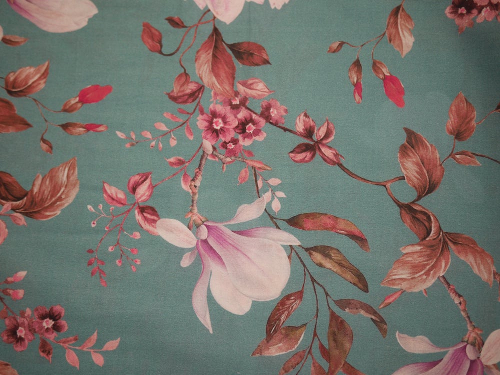 Printed Cotton Lawn - Cherry Blossom