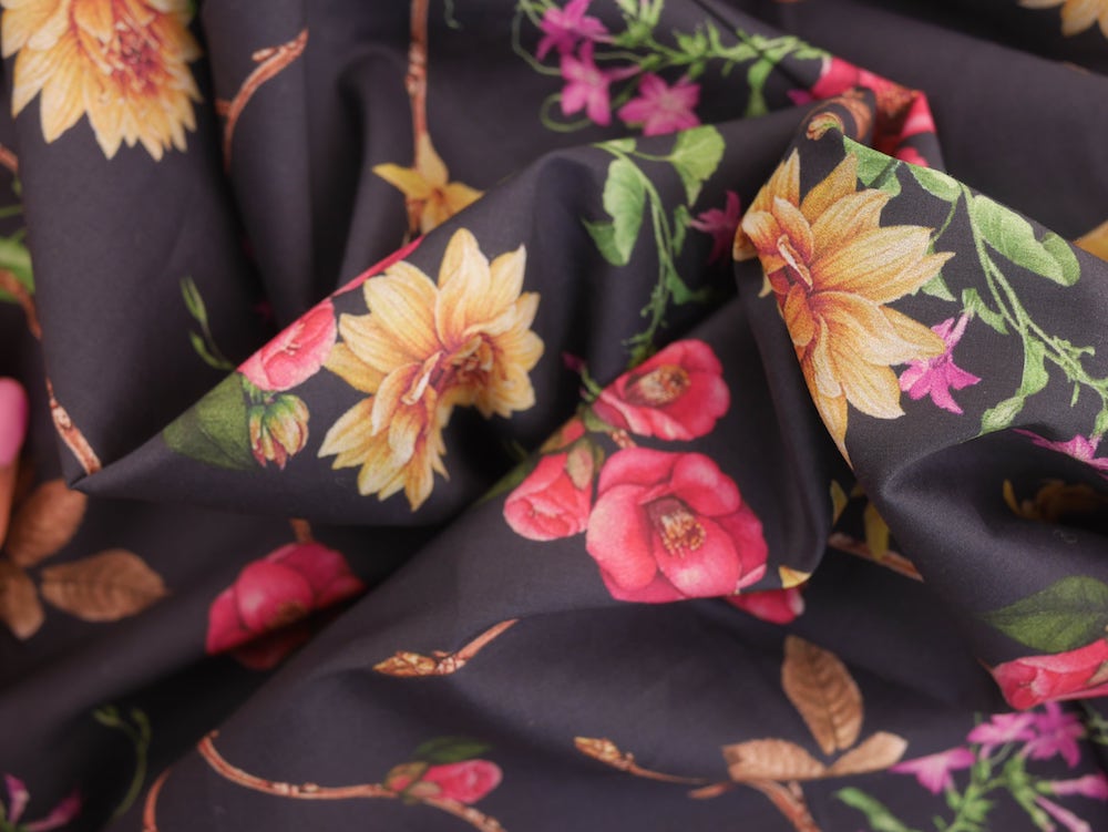 Printed Cotton Lawn - Garden of Eden