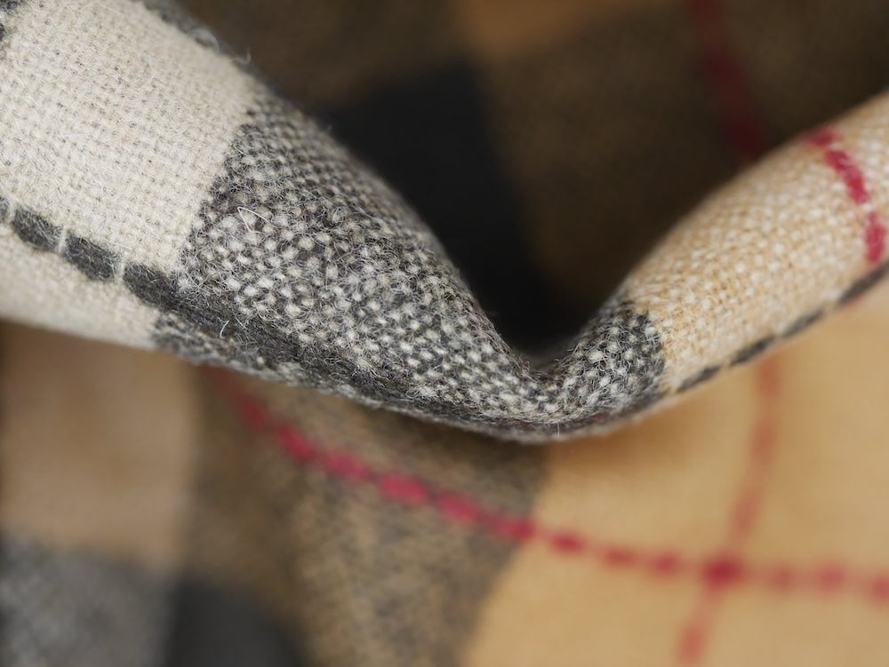 Wool Coating - Plaid