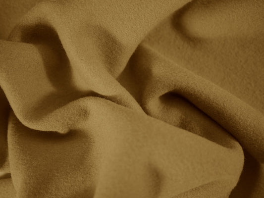 Reversible Wool Coating - Camel/Cream