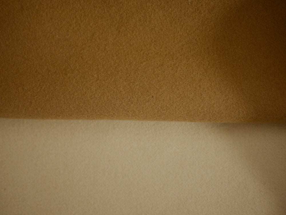 Wool Coating - Camel/Cream