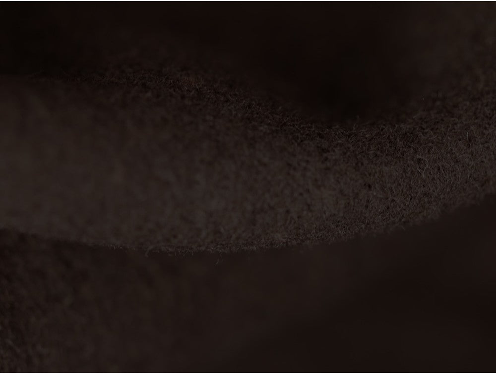 Reversible Wool Coating - Brown/Beige