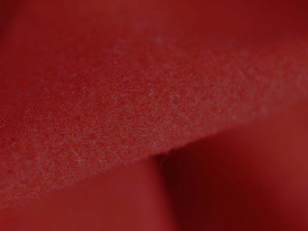 Wool Coating - Red