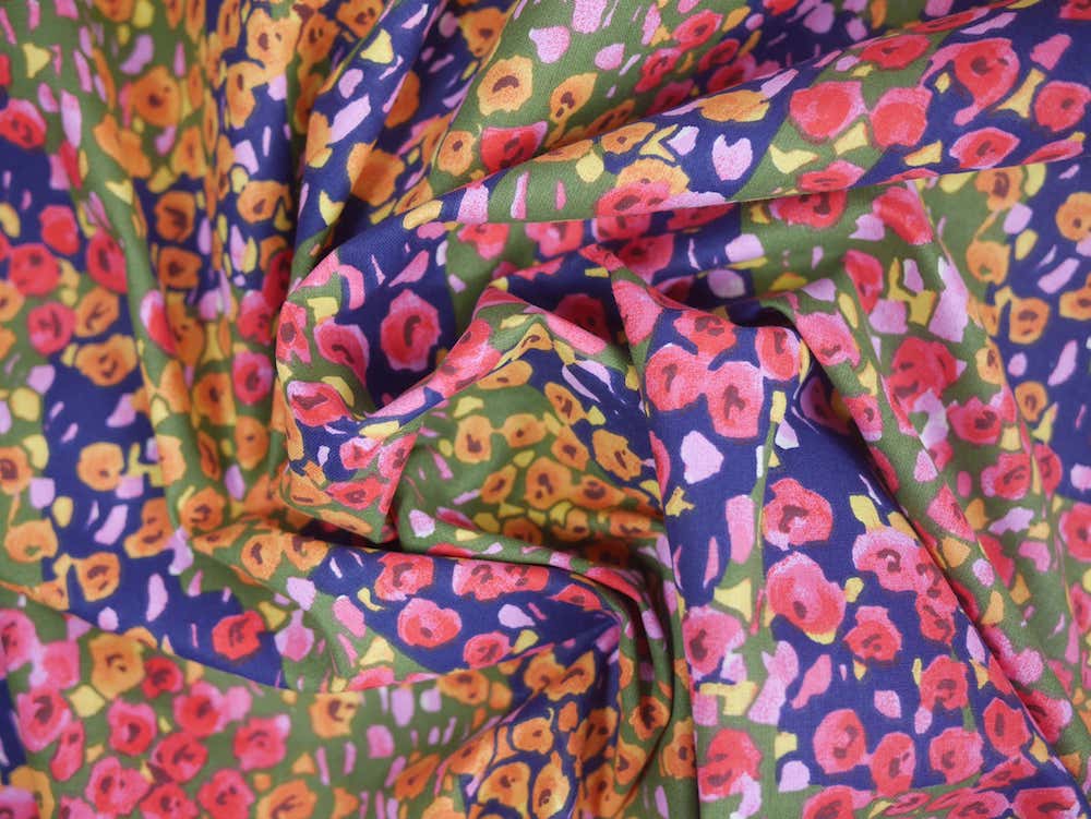 Printed Cotton Poplin - Meadow