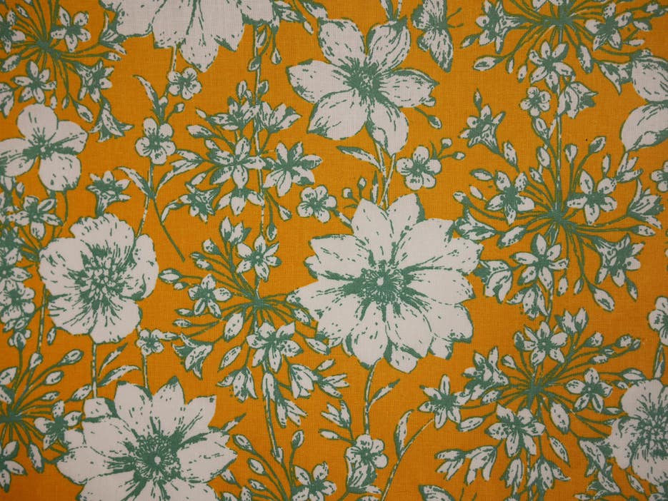 Printed Cotton Poplin - Flower Garden