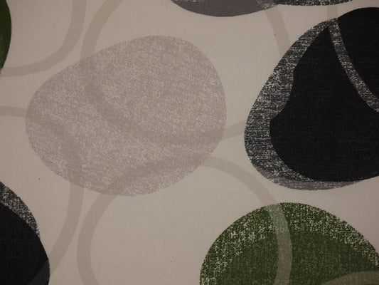 Printed Cotton Poplin - Geometric Circles