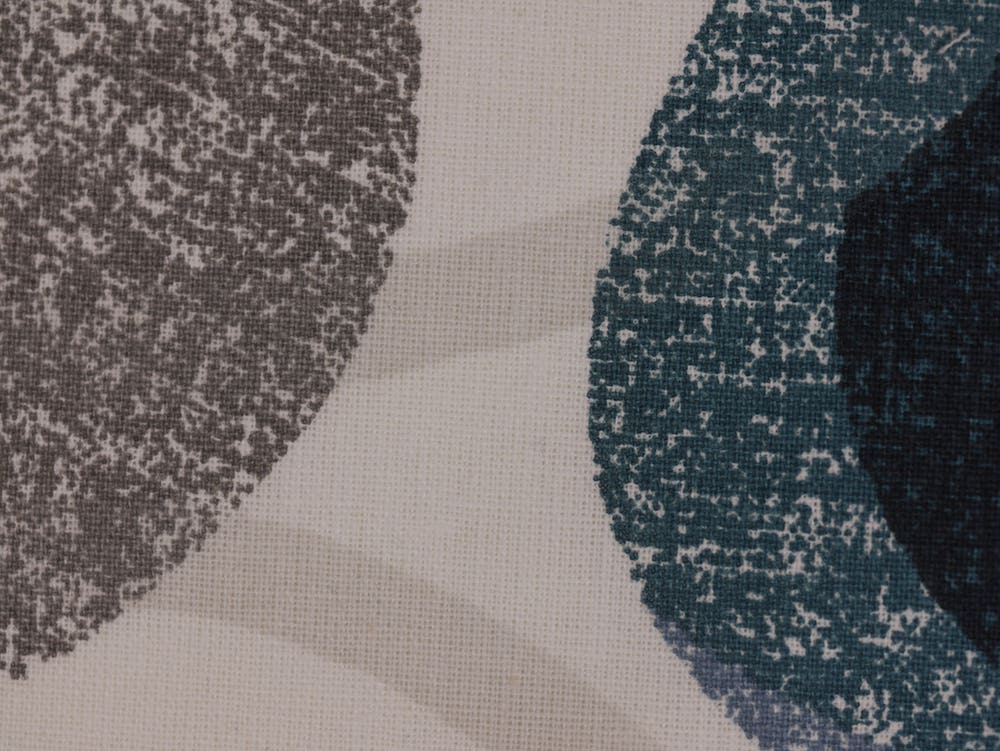 Printed Cotton Poplin - Geometric Circles