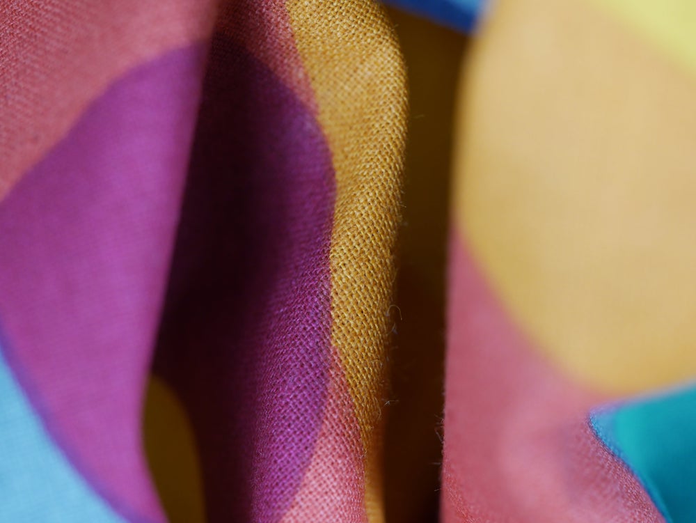 Printed Cotton Poplin - Retro Circles